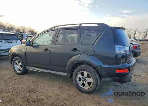 2010 Mitsubishi Outlander Es z USA, uszkodzony, nr VIN JA4AT2AW2AZ002186